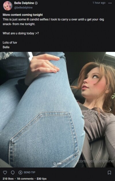 Belle Delphine Post #151