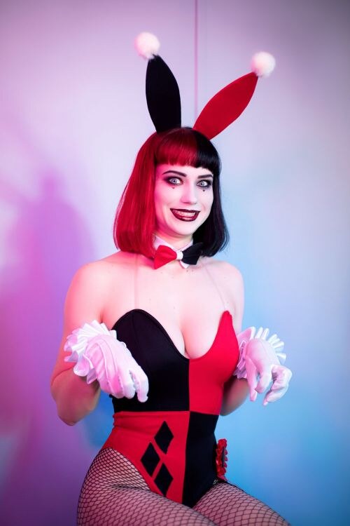 Nichameleon Harley Quinn Playboy Bunny