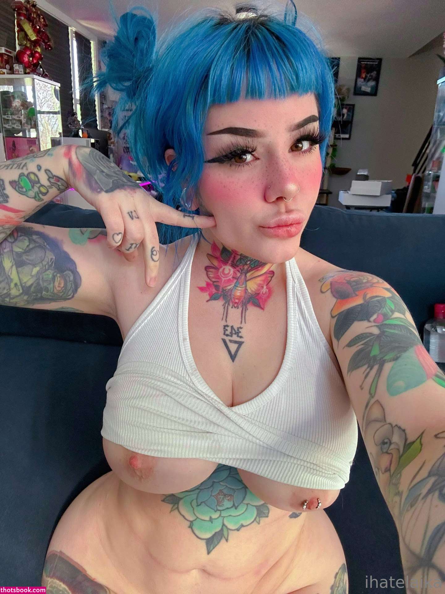 Ihatelaika Cortanablue Nude OnlyFans Photos #9 760699