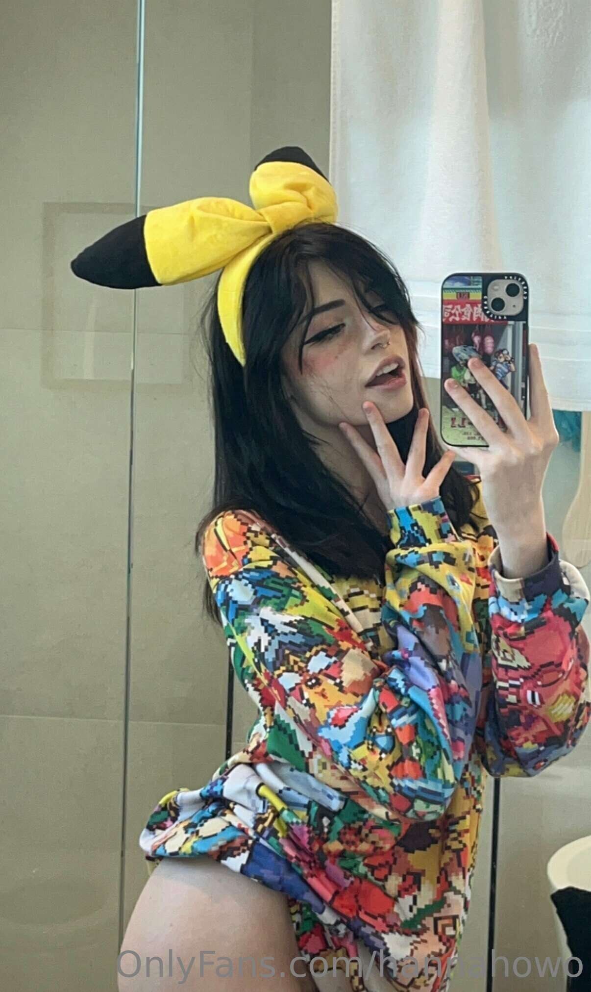 Hannahowo Pikachu 124124