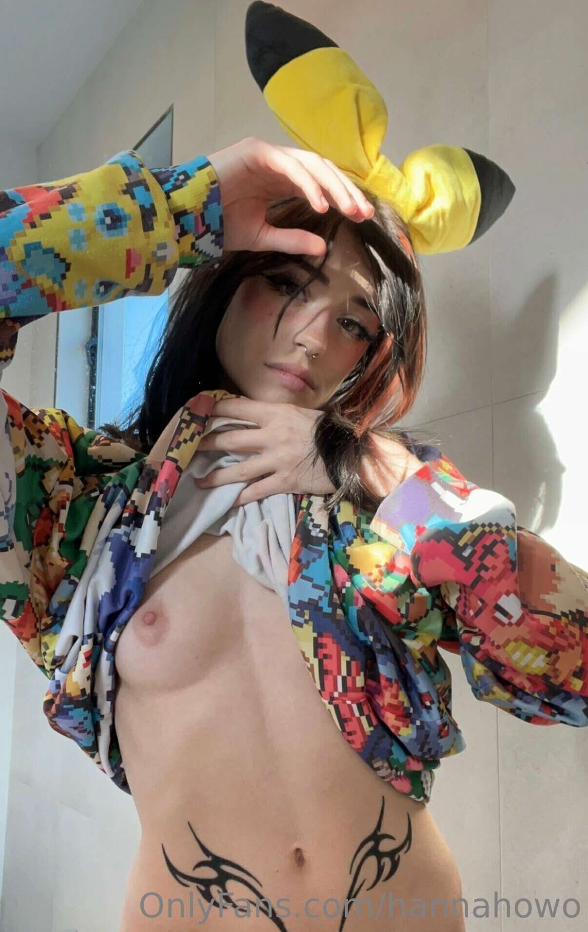 Hannahowo Pikachu 124127